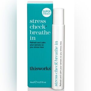 This Works Stress Check Breathe In Rollerball - Super Strength NIB